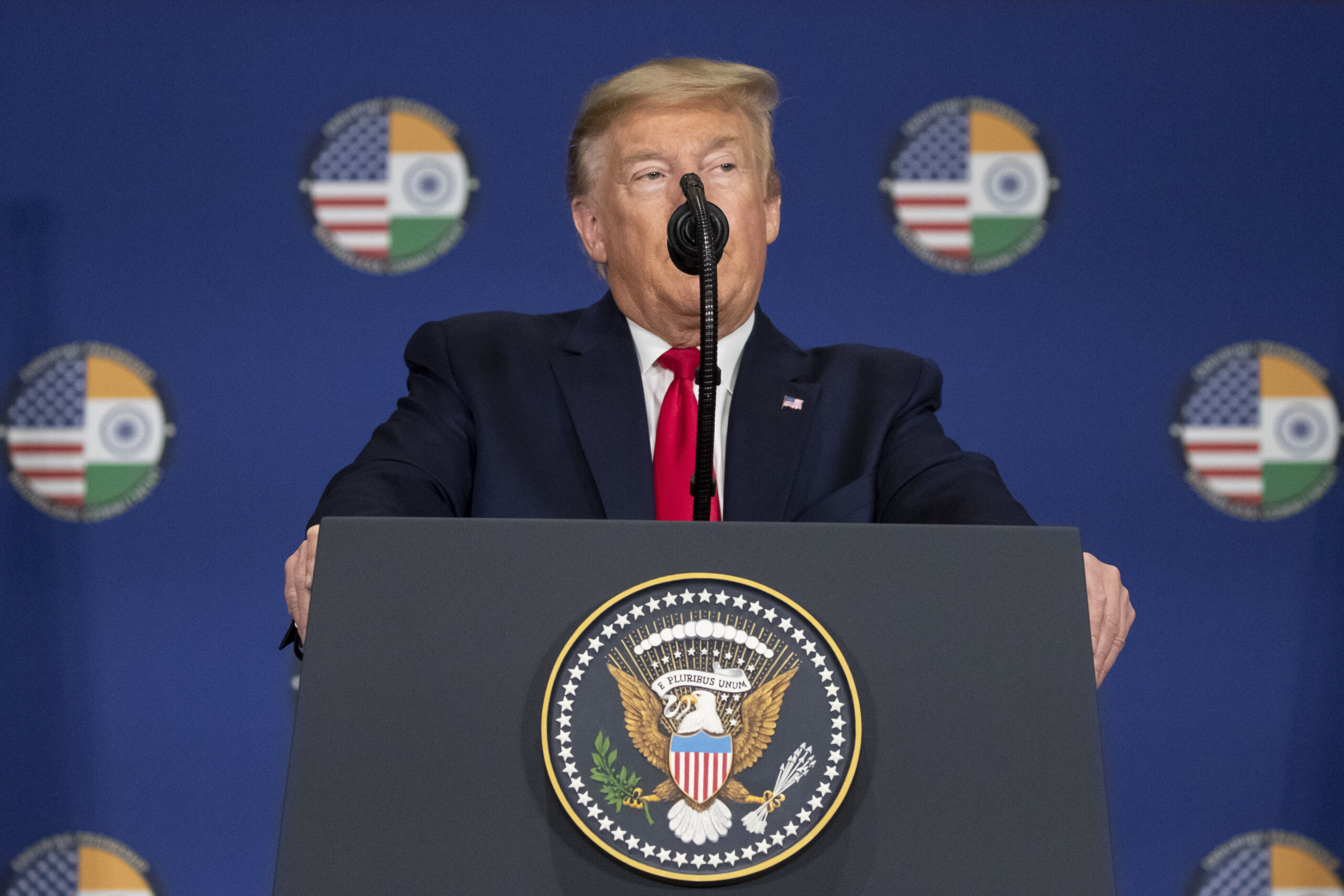 ‘Highly exaggerated’: Trump casts doubt on claim Russia is trying to help Bernie Sanders