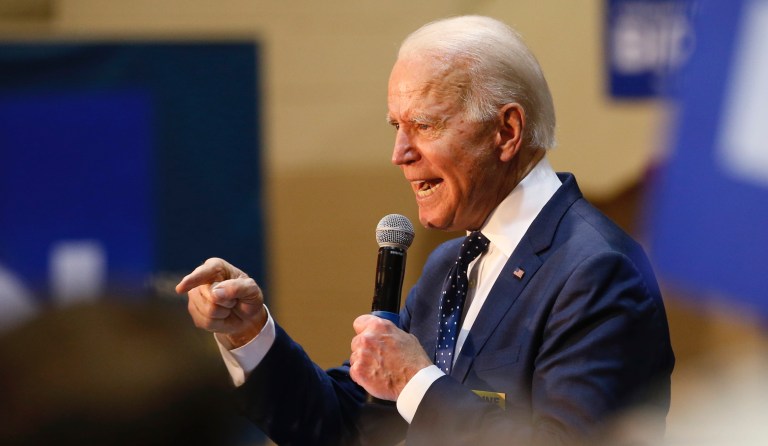 Trump ‘leading proponent’ of conspiracy theories, Biden says