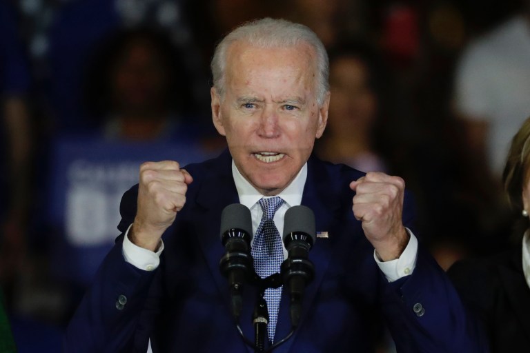 Biden campaign predicts 318 electoral-vote romp in Trump referendum election