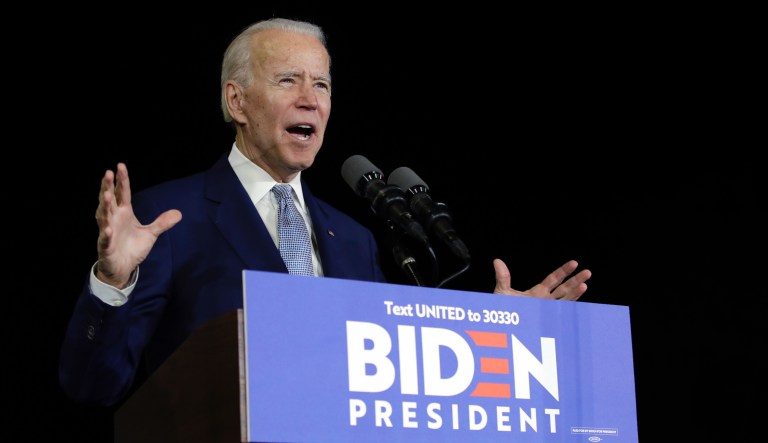 Biden wins Maine over New Englander Bernie Sanders