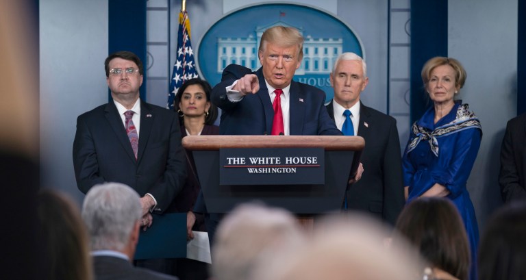 ‘It’s a war’: Trump says Americans must ‘sacrifice together’ to achieve ‘total victory’ over coronavirus