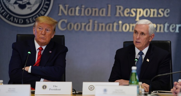 Trump campaign turns focus from Biden to a more virulent threat to his reelection