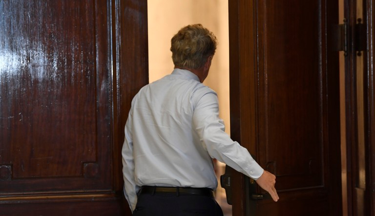 Rand Paul acted reasonably after being tested for the coronavirus