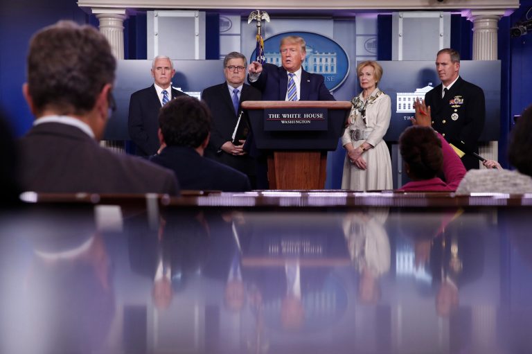 Trump turns to reopening economy even as coronavirus death toll accelerates