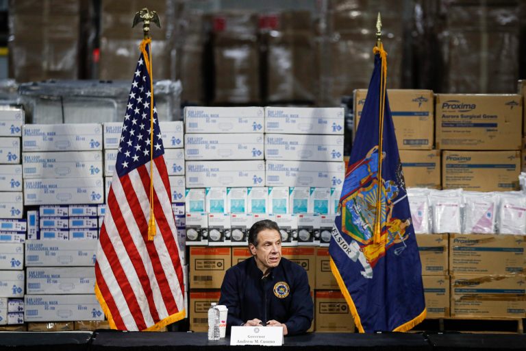 Trump and Cuomo coronavirus partnership blows up as New York outbreak heads for breaking point