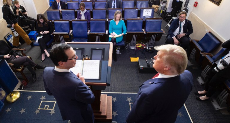 Coronavirus rescue bill designed to provide three-month lift to economy: Mnuchin