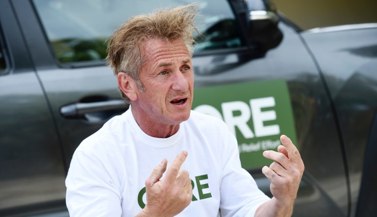 ‘The virus is the active shooter’: Sean Penn compares coronavirus with shootings