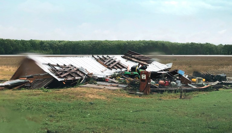 Deadly tornadoes and severe weather rip through southern states in string of storms