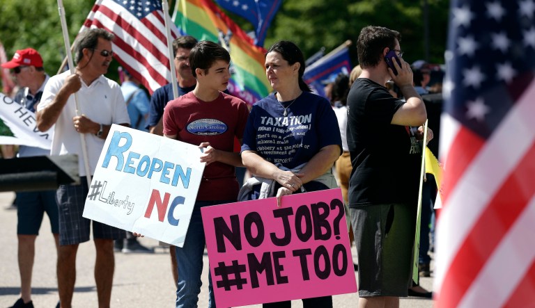 North Carolina unemployment agency struggles to get through unprecedented backlog