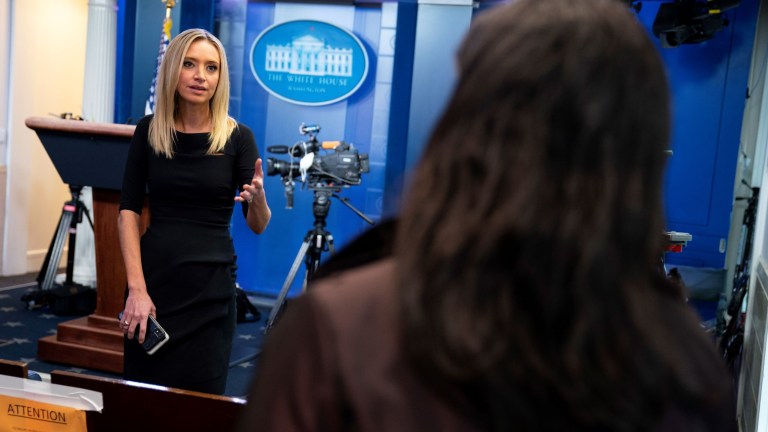 White House press secretary to hold first briefing in a year, with Kayleigh McEnany to appear