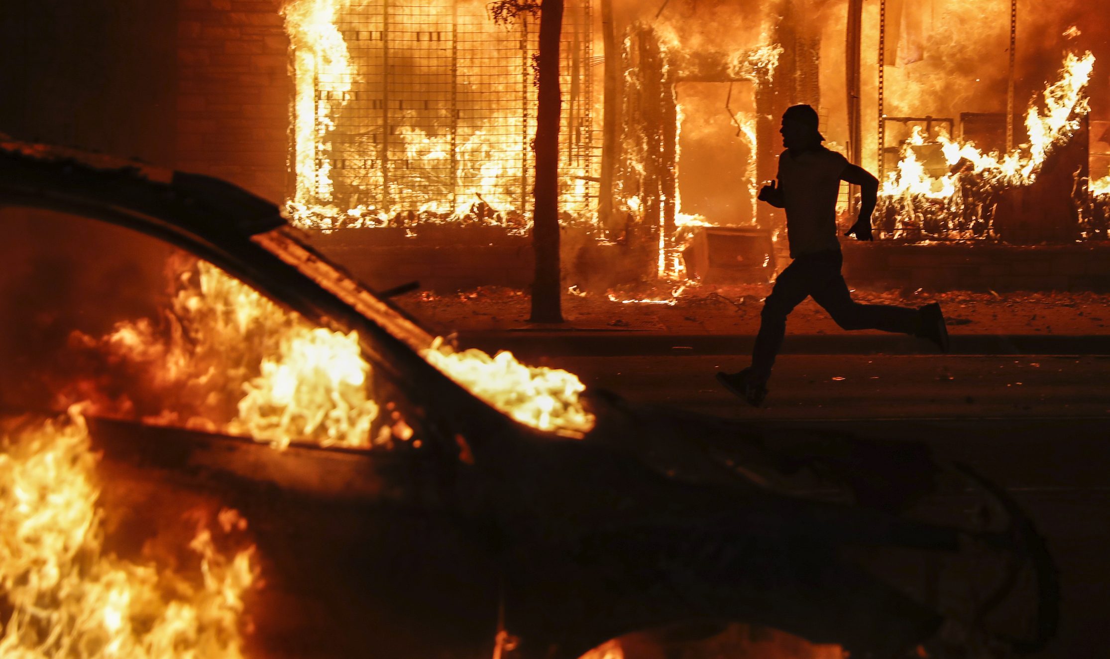 The lockdown riots