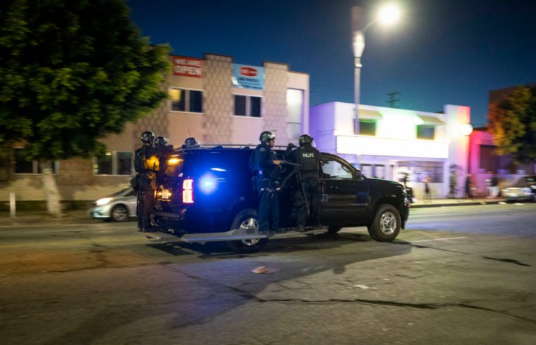‘They’re gonna blame black people for this’: Video shows black woman confronting white protesters defacing Los Angeles business
