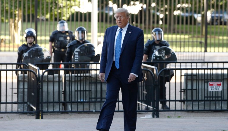 Trump’s anti-riot speech was terrible