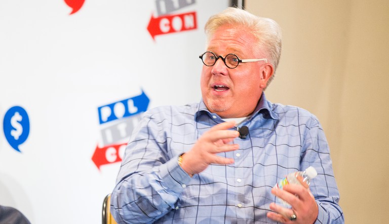 Glenn Beck seen at Politicon 2016 at the Pasadena Convention Center on June 25, 2016, in Pasadena, CA.