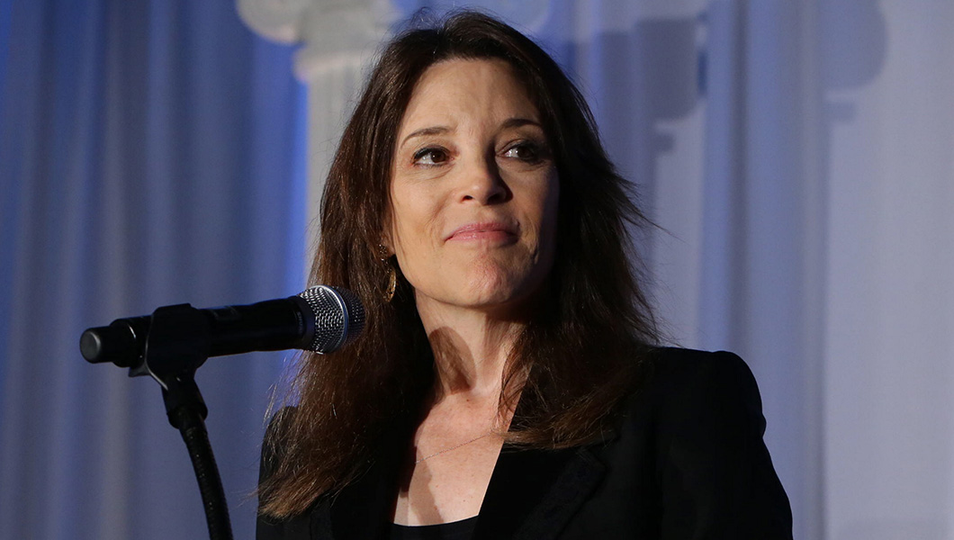 Marianne Williamson and the necessity of suffering