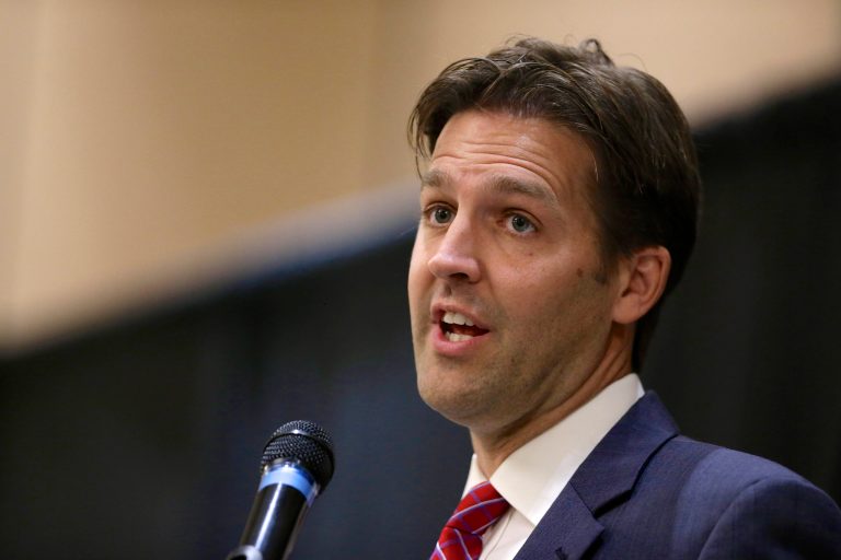 FILE - In this Oct. 22 2014 file photo, then-Nebraska Republican Senate candidate, now Sen. Ben Sasse, R-Neb. speaks in Lincoln, Neb. Sasse drew scorn and even threats from Donald TrumpÂs supporters after he tweeted a series of critiques and questions about the Republican presidential front-runner in January 2016. Undaunted, the freshman GOP senator has posted an online video in which he read aloud a litany of "mean tweets" about himself.
