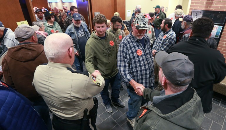 Virginia gun store says firearms, ammunition, and magazines flying off shelves with upswing in cash purchases