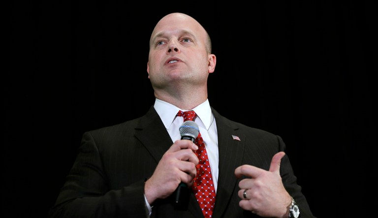 Matt Whitaker is pictured.