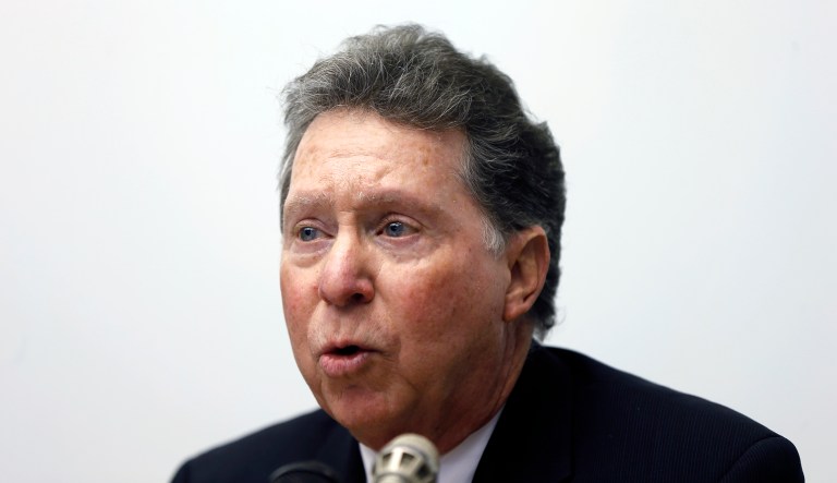 John Morganelli participates at an event in Pennsylvania.