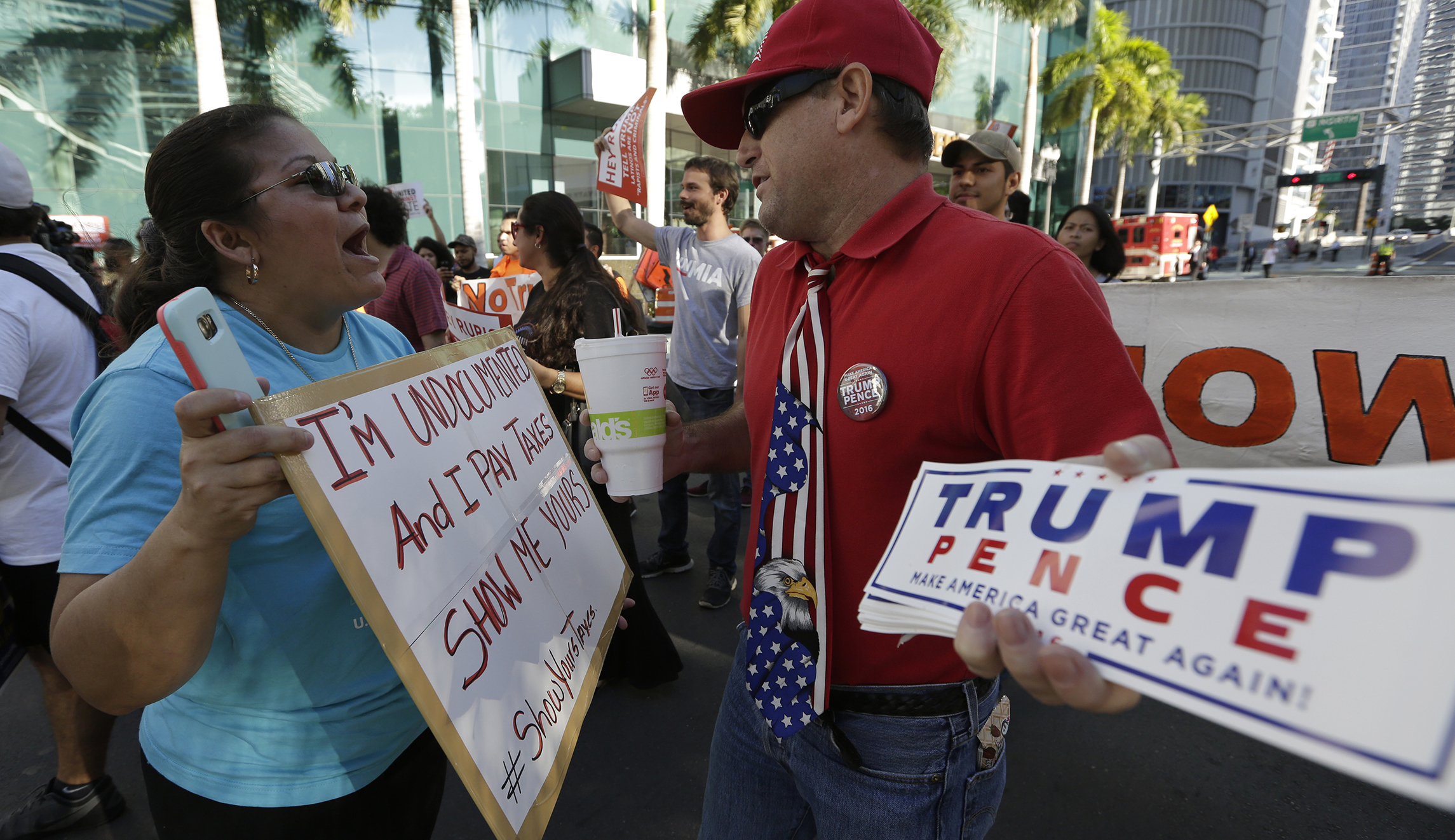 ‘Trump’s America’ grows stronger with each taunt and heckle