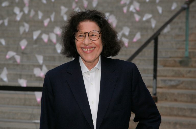 Author Fran Lebowitz attends an event.