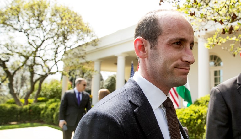 "The more that we, as a country, have a national conversation about what kind of immigration system we want and to whom we want to give green cards to, the more unstoppable the momentum for something like this becomes," White House senior policy adviser Stephen Miller told reporters at the White House Wednesday. "Public support is so immense on this."