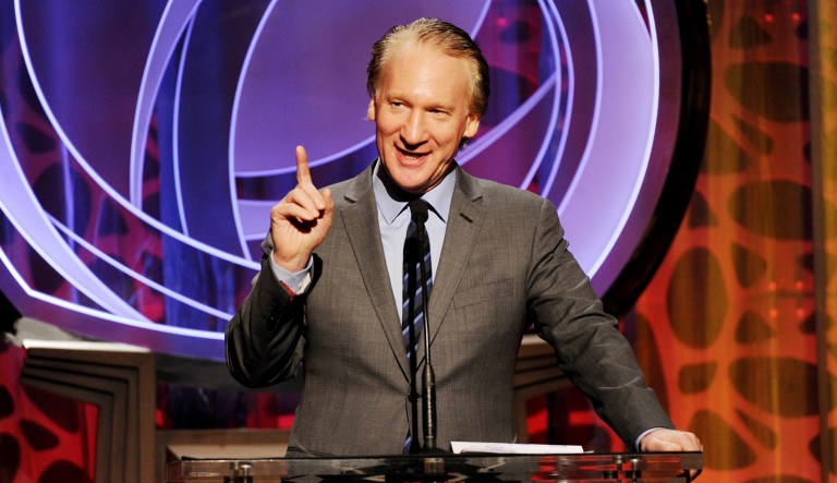 Bill Maher speaks.