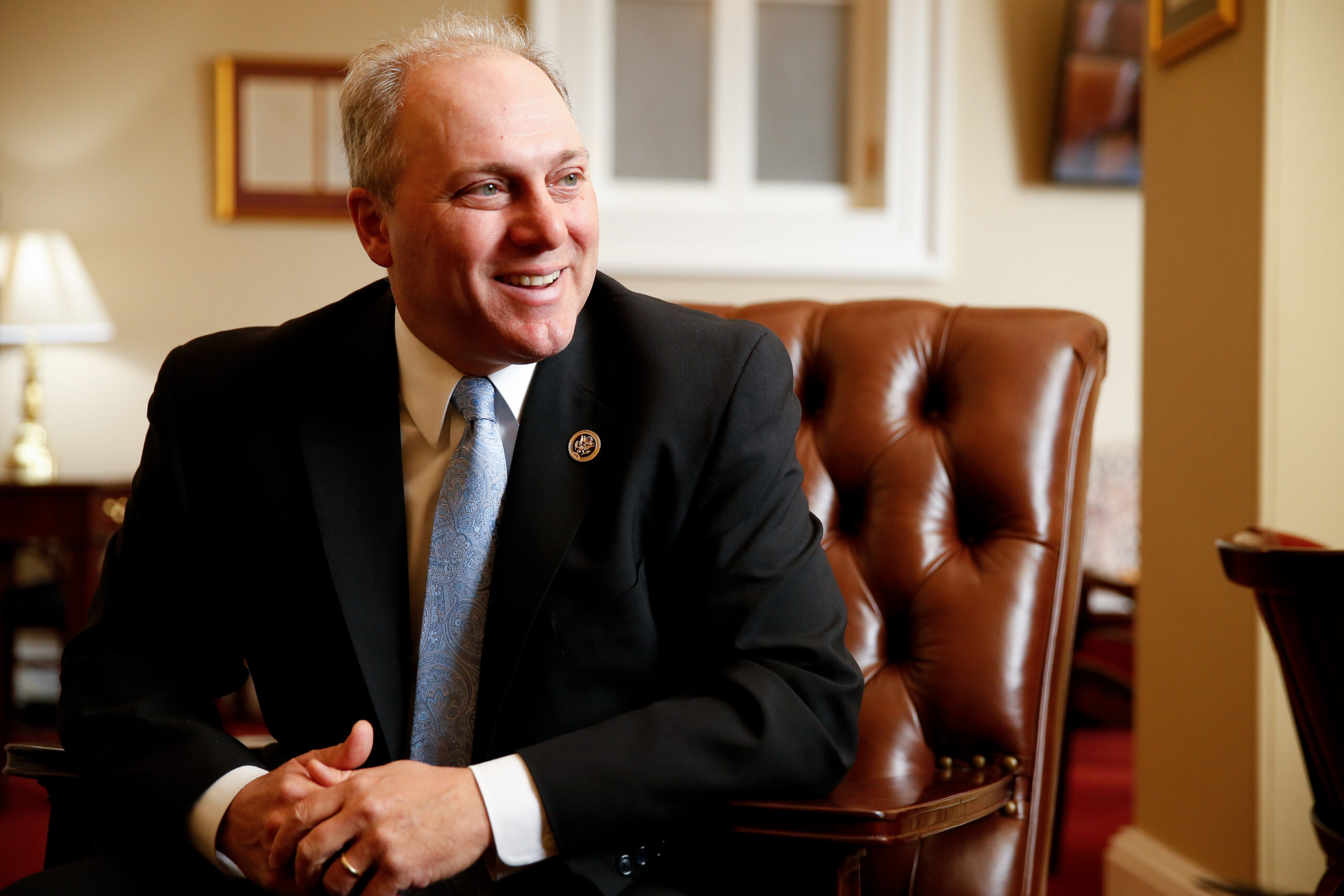 Steve Scalise returns to Nationals Park a year after being shot at baseball practice
