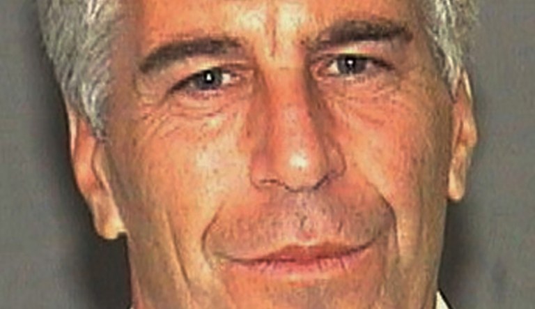FILE - This July 27, 2006 arrest file photo made available by the Palm Beach Sheriff's Office, in Florida, shows Jeffrey Epstein.