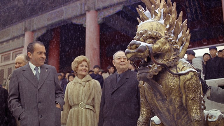 If only Nixon could go to China, could only Trump import socialism?