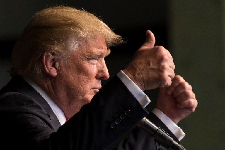 Trump scores highest approval rating since first 100 days