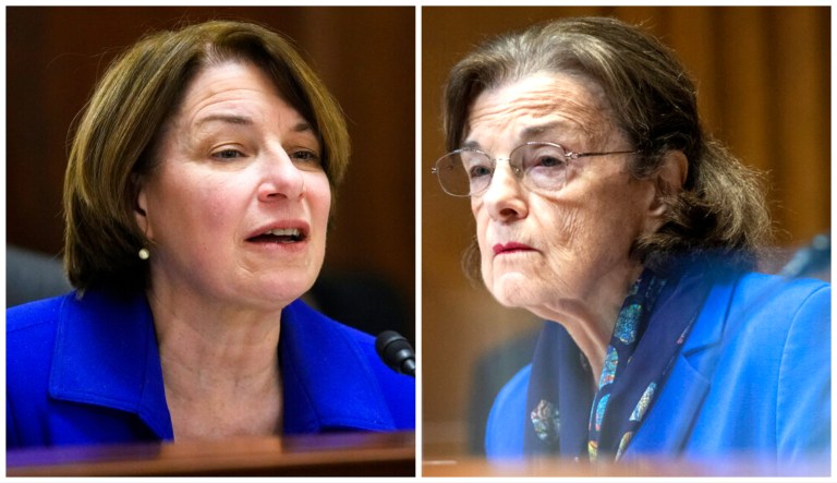 Klobuchar says Feinstein must return to Senate soon as Democratic agenda stalls
