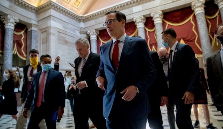 Mnuchin disputes tariffs limited access to medical supplies