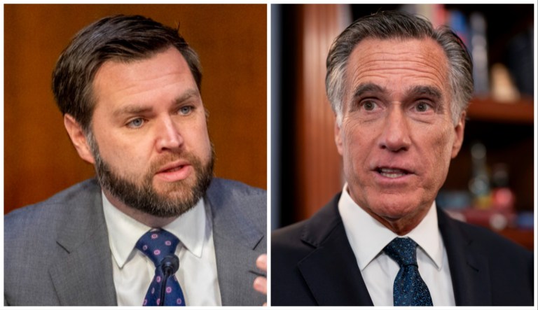 JD Vance hits back at Romney over political opportunism digs