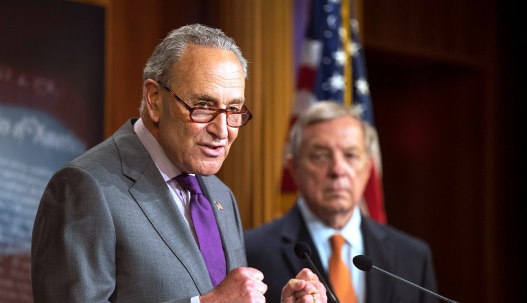 Schumer and Durbin to huddle over Democratic voting strategy during Barrett confirmation