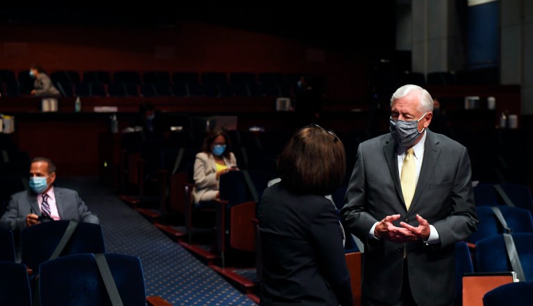 Steny Hoyer lashes out at Trump accusation that Democrats support rioters