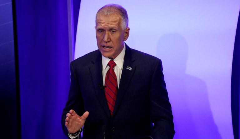 Thom Tillis says Cunningham’s sexting scandal warrants military ‘disciplinary action’