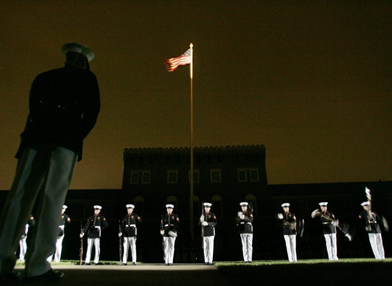 Marines honor Navy chaplains with grand tradition