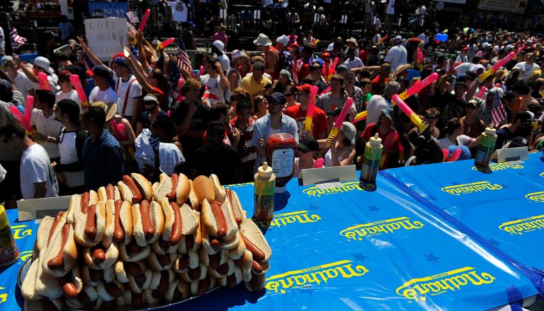 Nathan’s hot dog eating contestants weigh in ahead of food fight