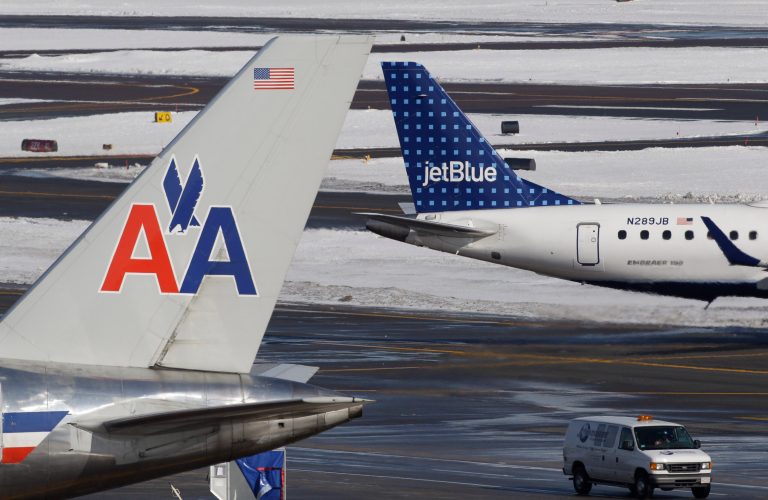 American Airlines CEO cites stiff competition in defending JetBlue alliance