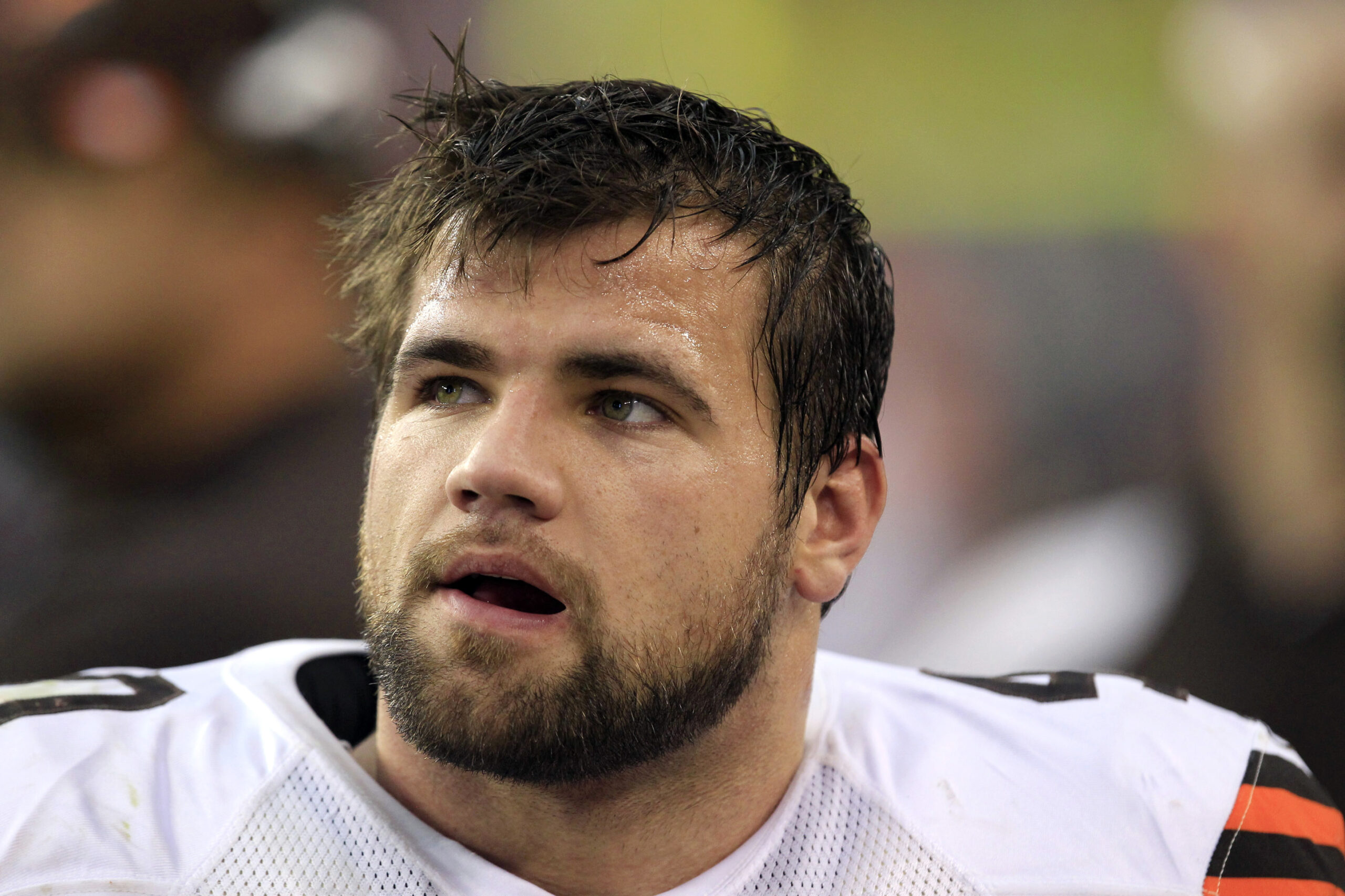 SEE IT: Peyton Hillis released from hospital after saving his children from drowning