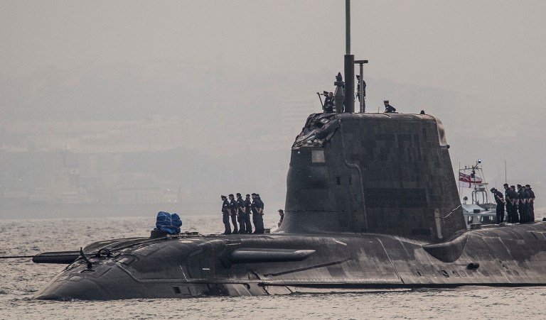 UK navy admiral helps US with contingency force posture