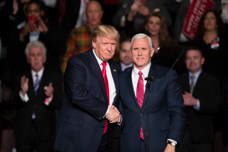 Trump and Pence headed for showdown in Arizona, backing dueling governor candidates