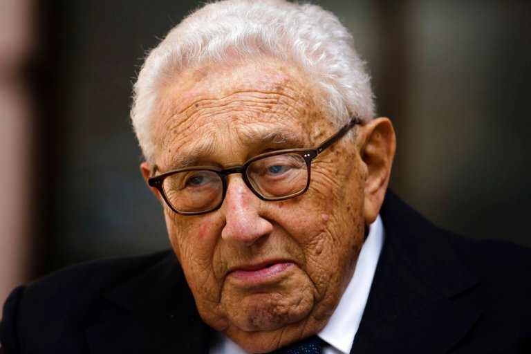 Henry Kissinger attends an event marking the 70th anniversary of the Marshall Plan for Germany and Europe in Berlin, Wednesday, June 21, 2017.