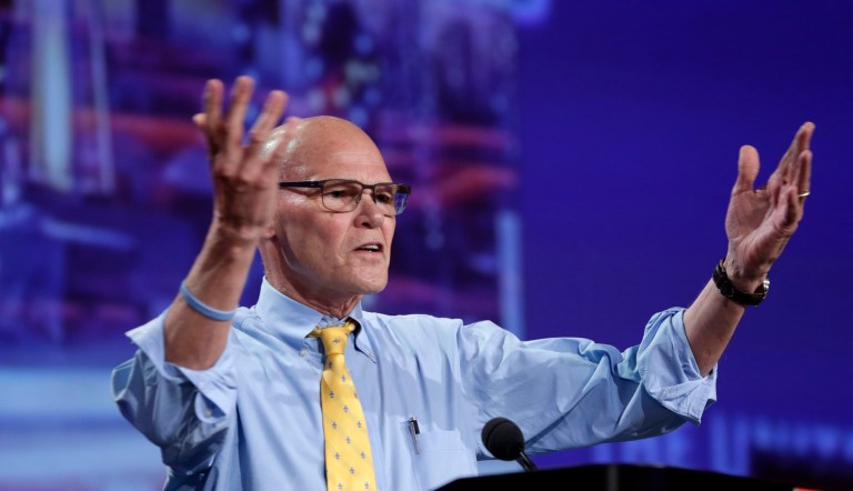In a recent interview, Democratic strategist James Carville said he believed America's state was 