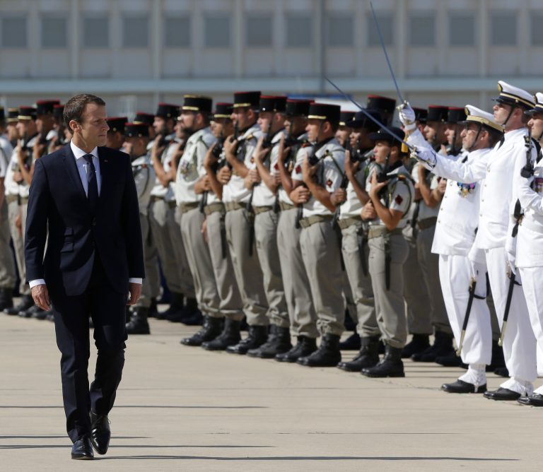 Macron calls on Biden to increase US military presence in Middle East