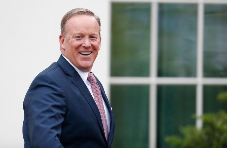Trump heralds new Sean Spicer book, ‘MAGA all the way’