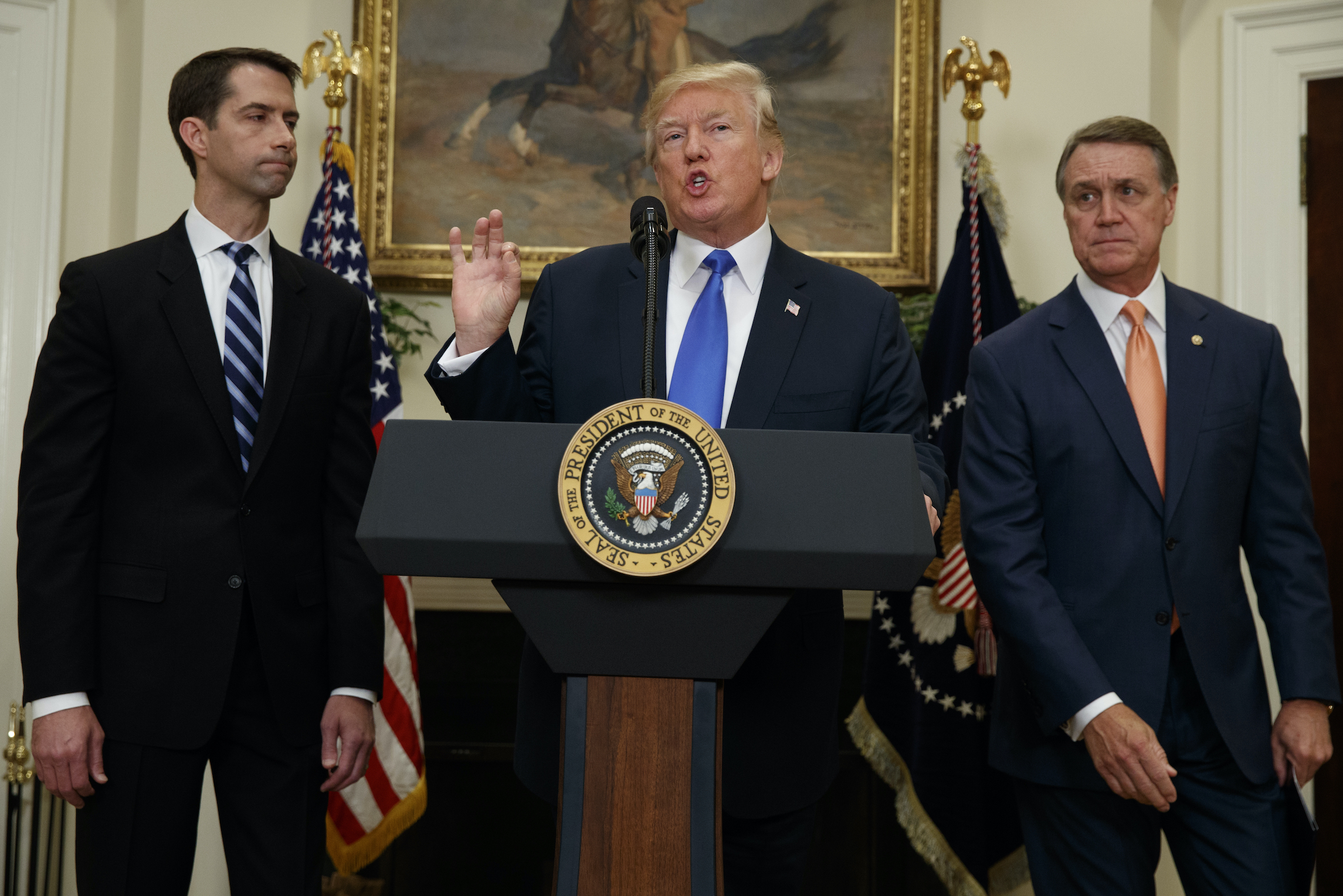 Tom Cotton, the surprise Trump ally
