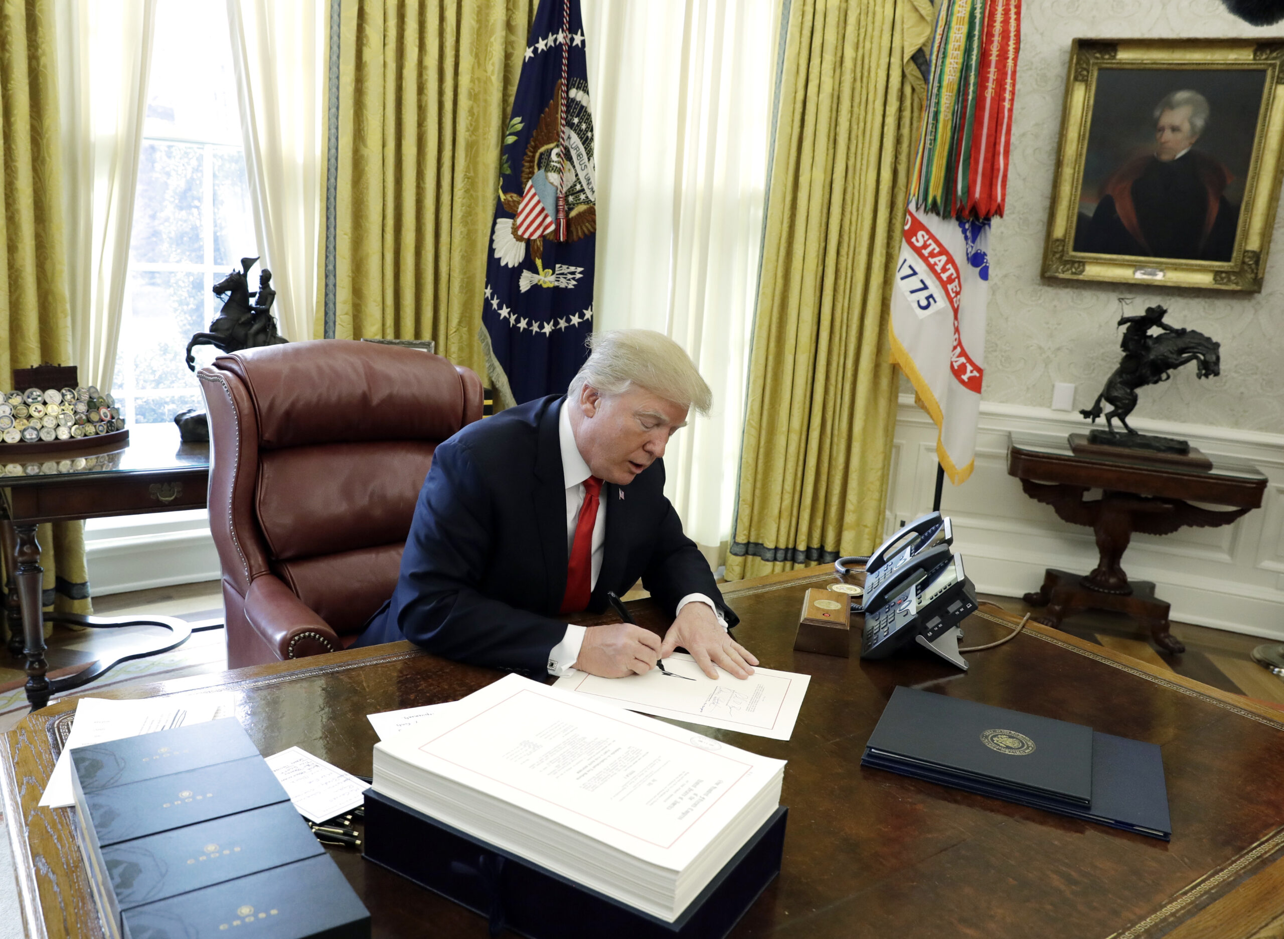 National Archives scrambles to counter Trump’s paper hoarding and ripping habits