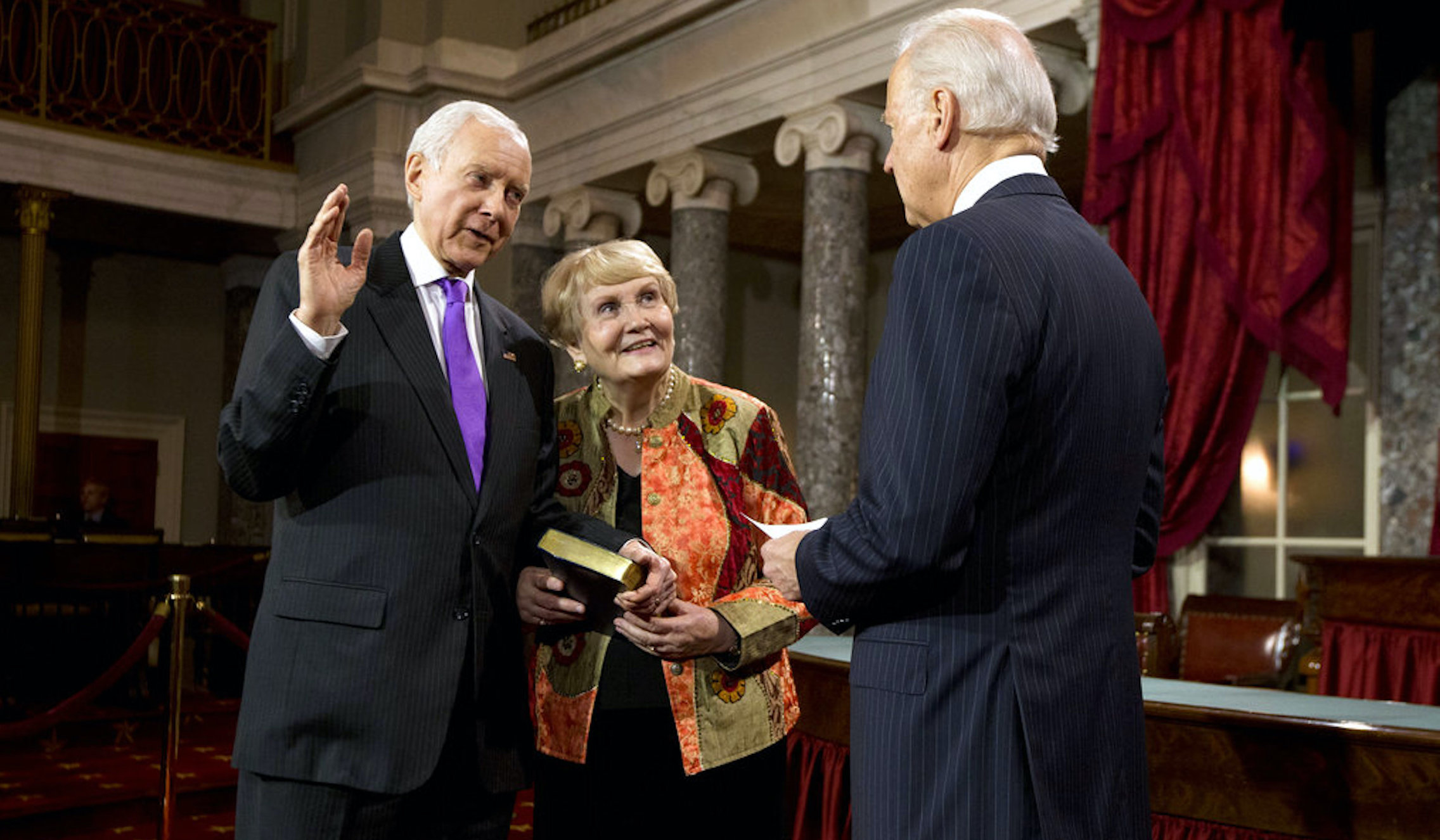 Biden releases statement expressing sorrow over Hatch’s death